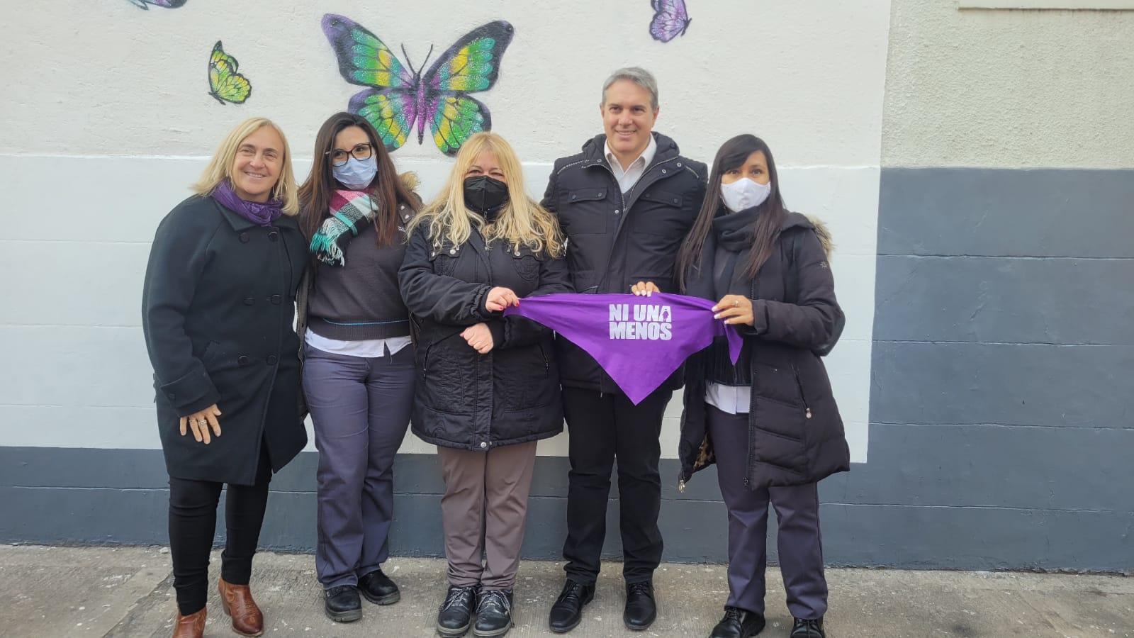 Ni una Menos, GolÃ­a participÃ³ en diferentes actividades