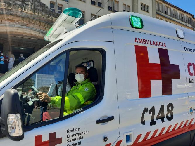 "El Ministerio del Interior ya girÃ³ el 100% de los fondos al Municipio para las compra de dos ambulancias"