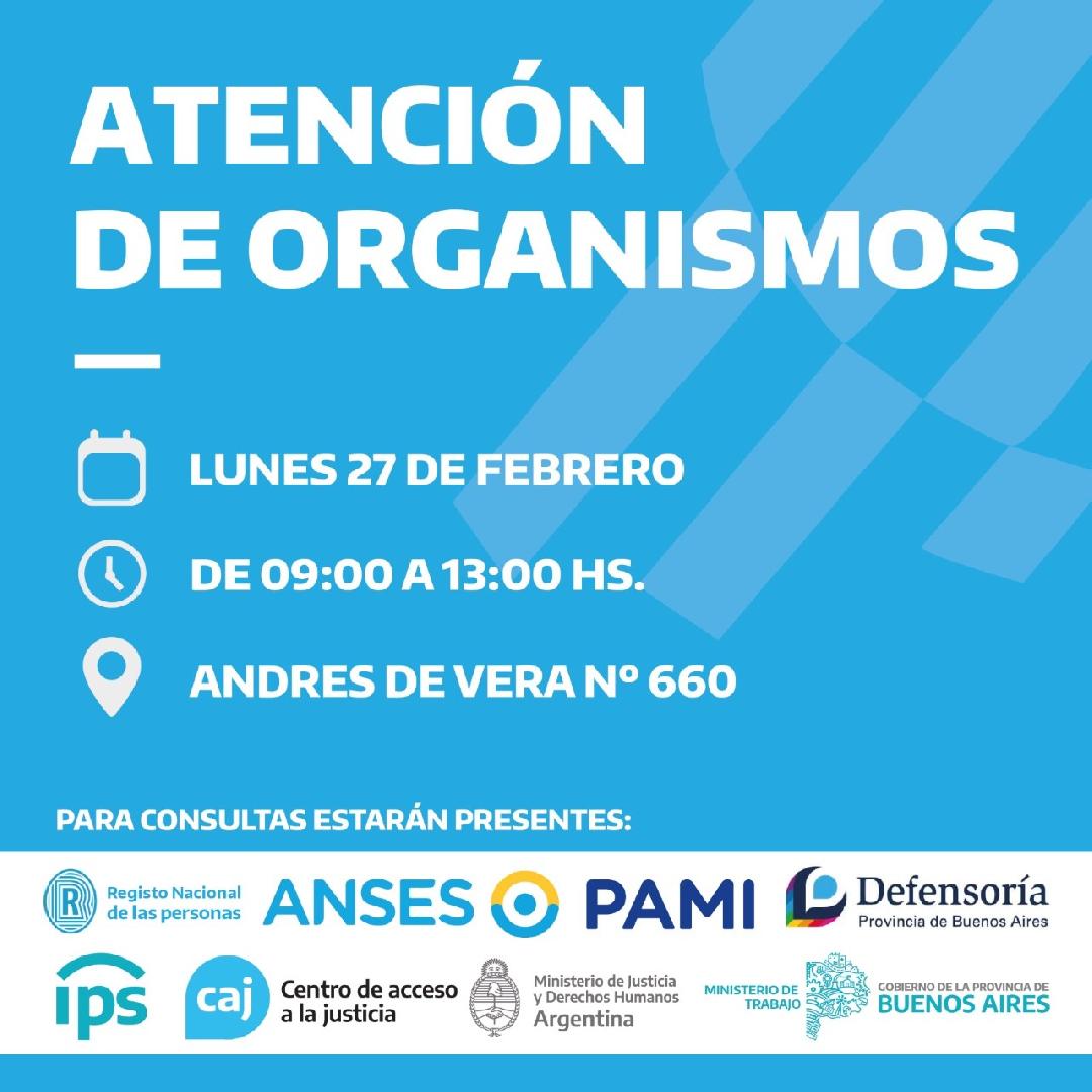 ATENCIÃ“N DE ORGANISMOS EN CHACABUCO