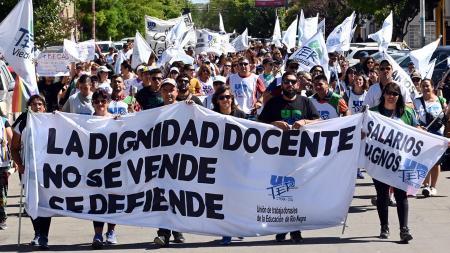 Paro docente este jueves por la represión en Jujuy