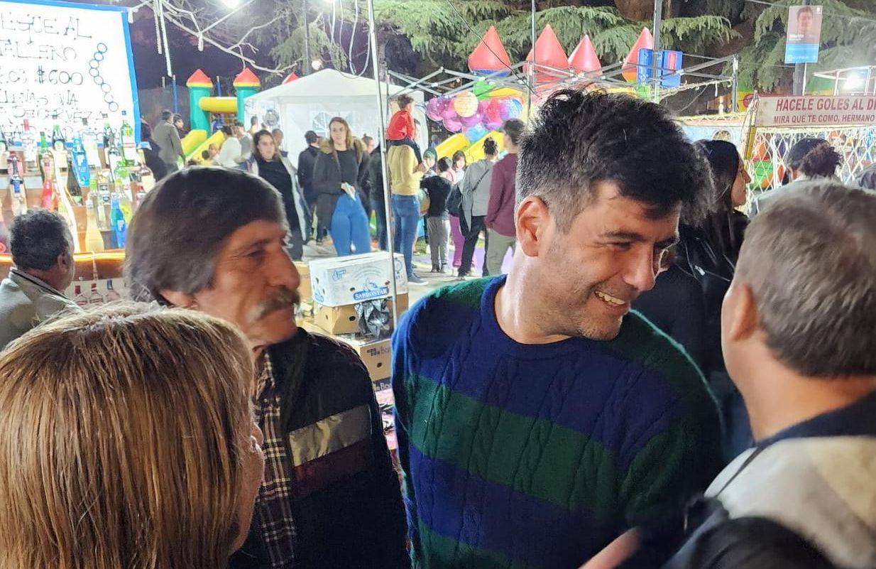 Alejo Pérez acompañando el deporte, cultura y producción local