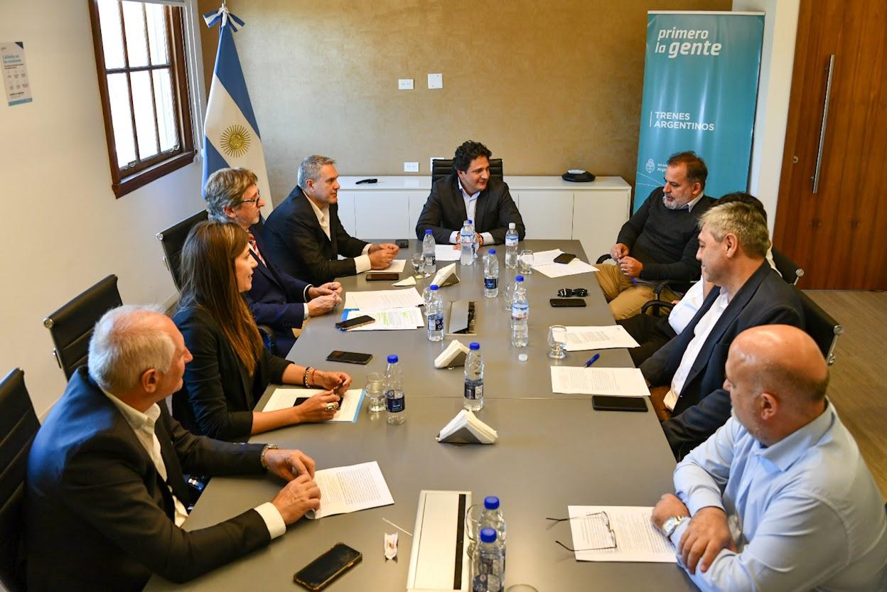 Golía en la reunión de Directorio en Trenes Argentinos