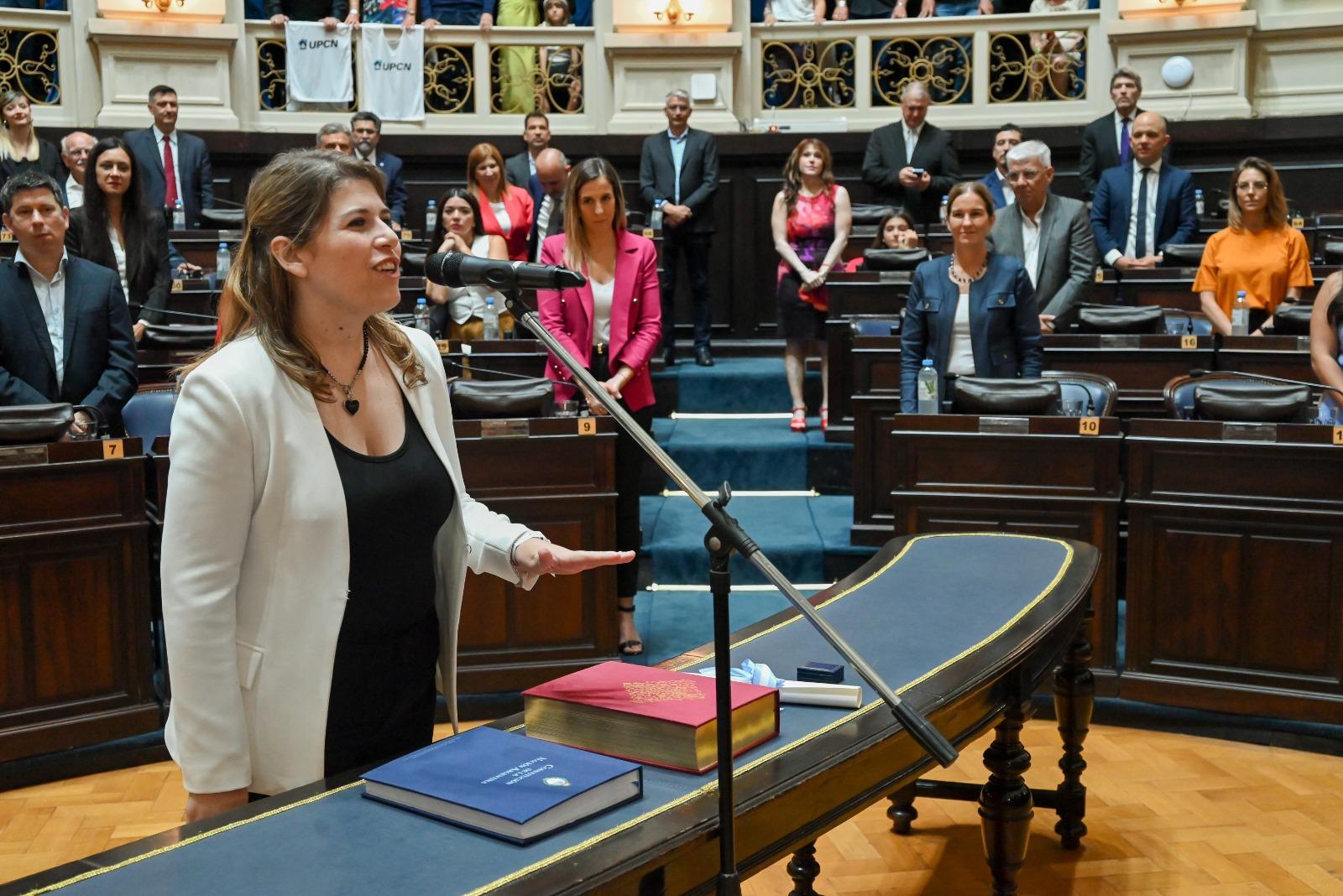 Micaela Olivetto asumió nuevamente como diputada provincial