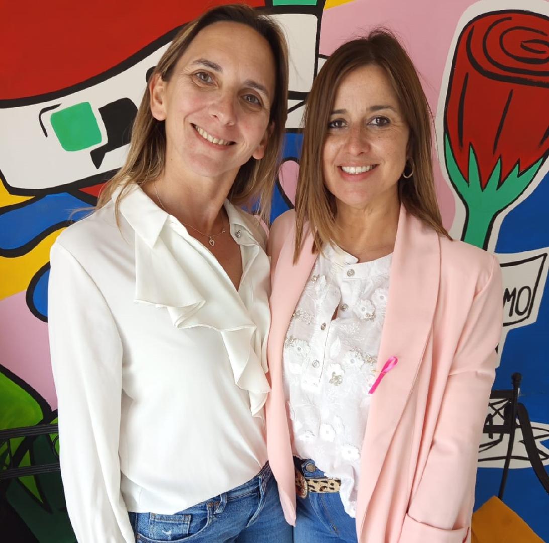 Mariela Nawojczyk y Celeste Trotti: mes de prevención y concientización del cáncer de mama