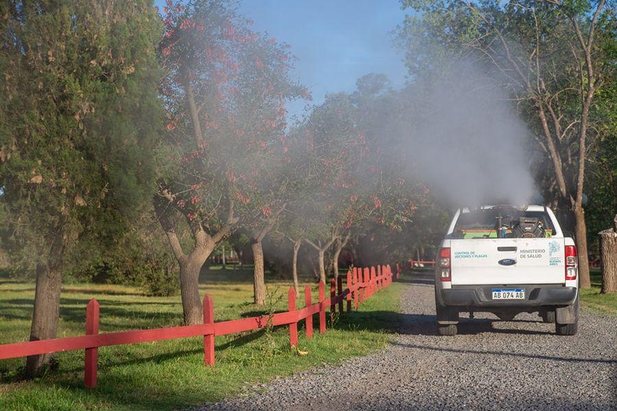 Se realizan sendas tareas de fumigaciÃ³n