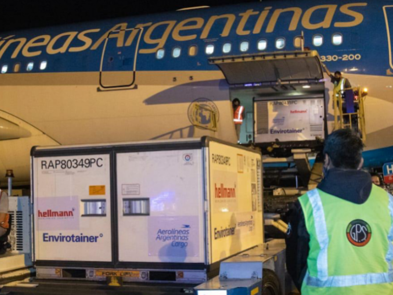 LlegÃ³ a China el vuelo de AerolÃ­neas Argentinas que traerÃ¡ un millÃ³n de dosis de Sinopharm