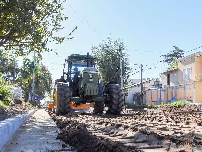 Callao y acceso Juan XXIII, se avanza con los trabajos de cordÃ³n cuneta - AUDIO