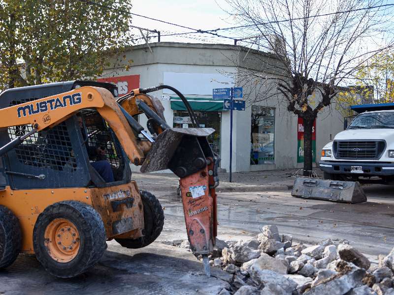 Bacheo Urbano: avances de obra en la zona cÃ©ntrica (AUDIOS)