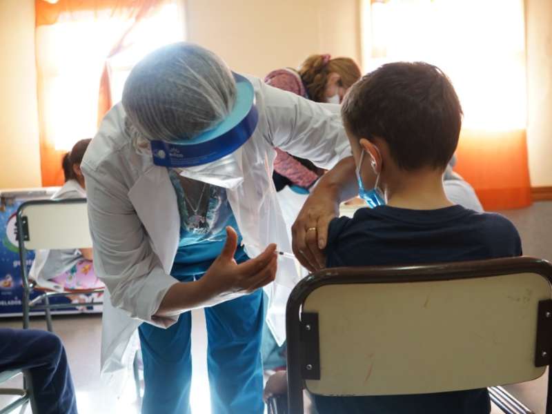 VacunaciÃ³n en las escuelas sin turno previo