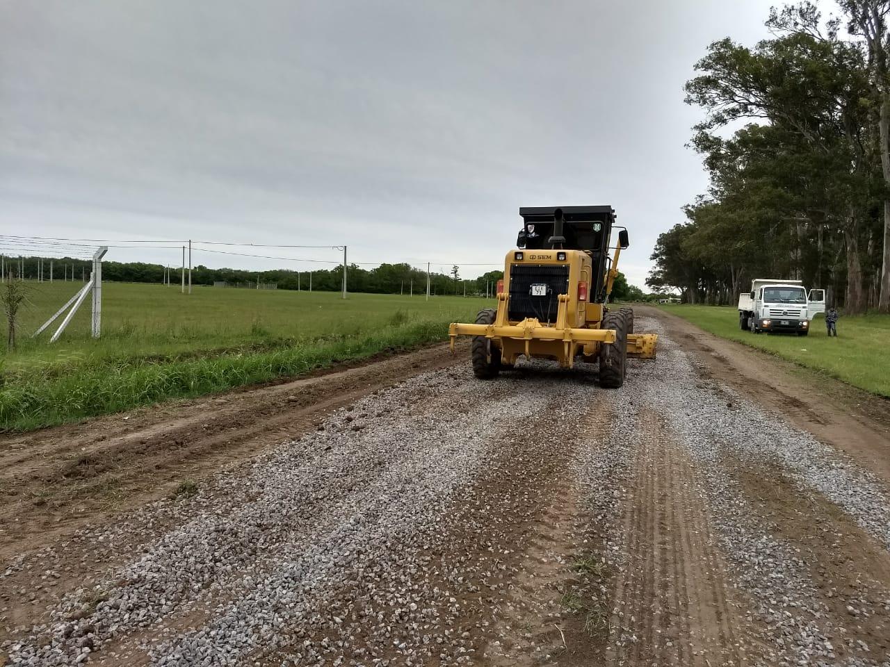 Accesibilidad: colocaciÃ³n de piedras en Cucha Cucha