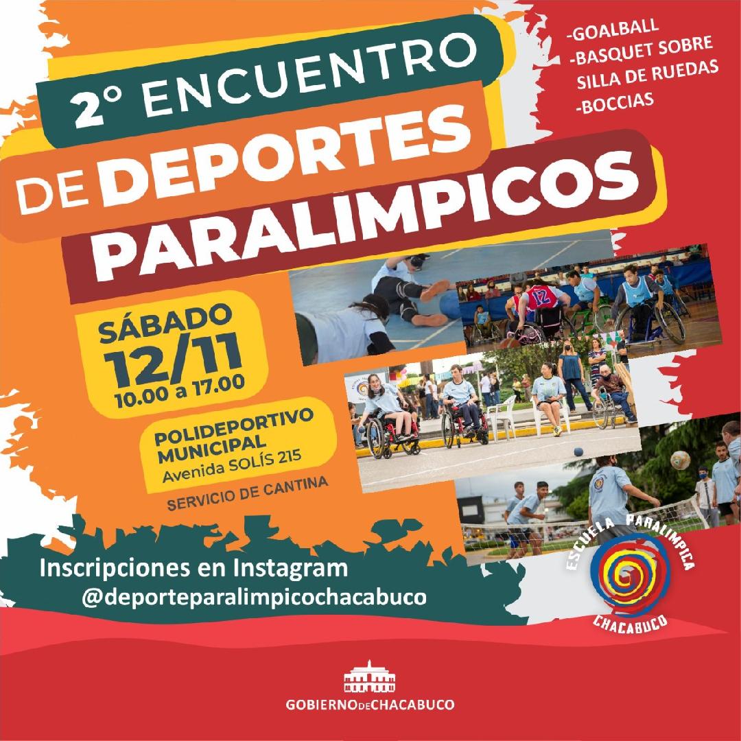 Segundo encuentro de Deportes ParalÃ­mpicos