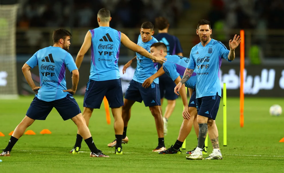 El Ãºltimo ensayo antes de la final