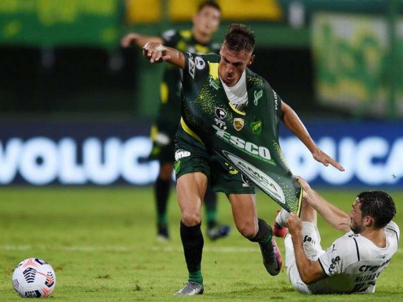 Defensa y Justicia perdiÃ³ con Palmeiras en la final de ida de la Recopa Sudamericana