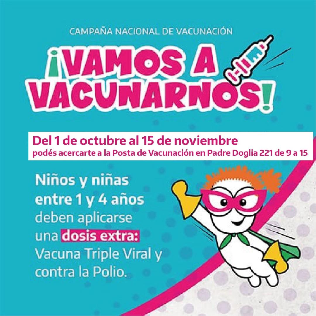 CampaÃ±a de vacunaciÃ³n para los mÃ¡s chicos