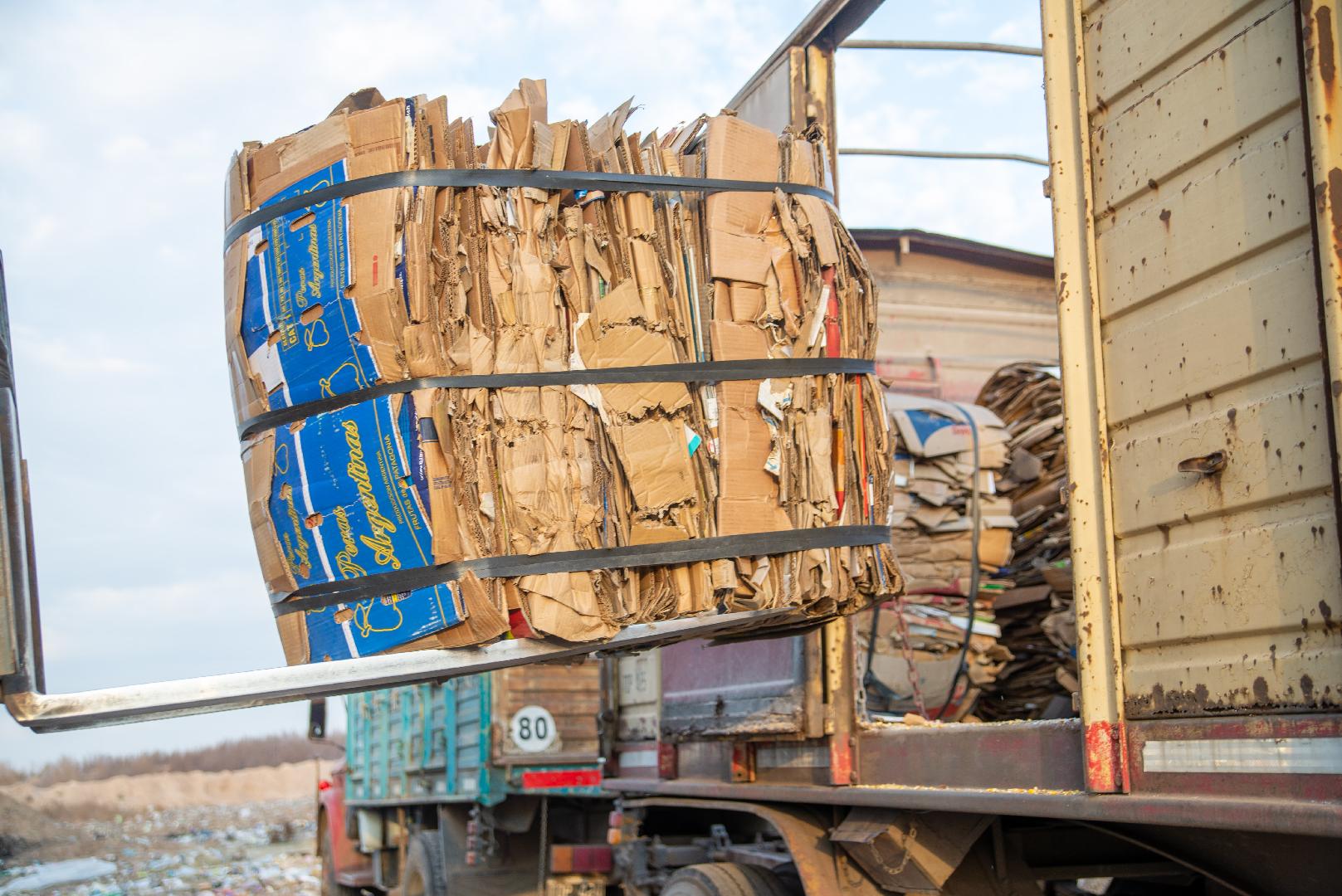 GestiÃ³n Ambiental Integral: entrega de 56 fardos de materiales reciclables