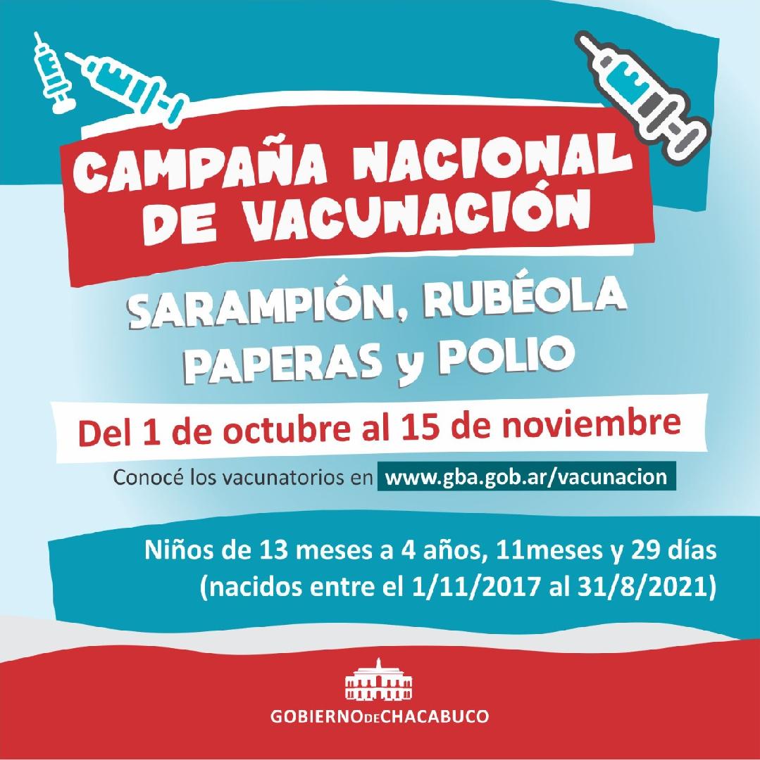 Salud: CampaÃ±a Nacional de VacunaciÃ³n