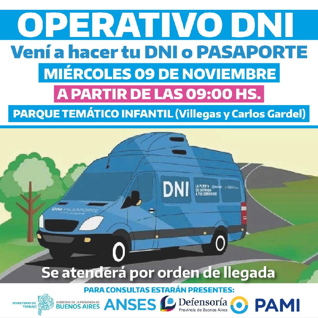 Operativo DNI en Chacabuco